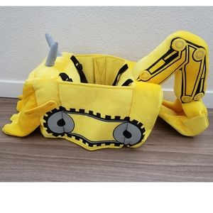 Toddler Kids Excavator Bulldozer Digger Halloween Dress Up Costume